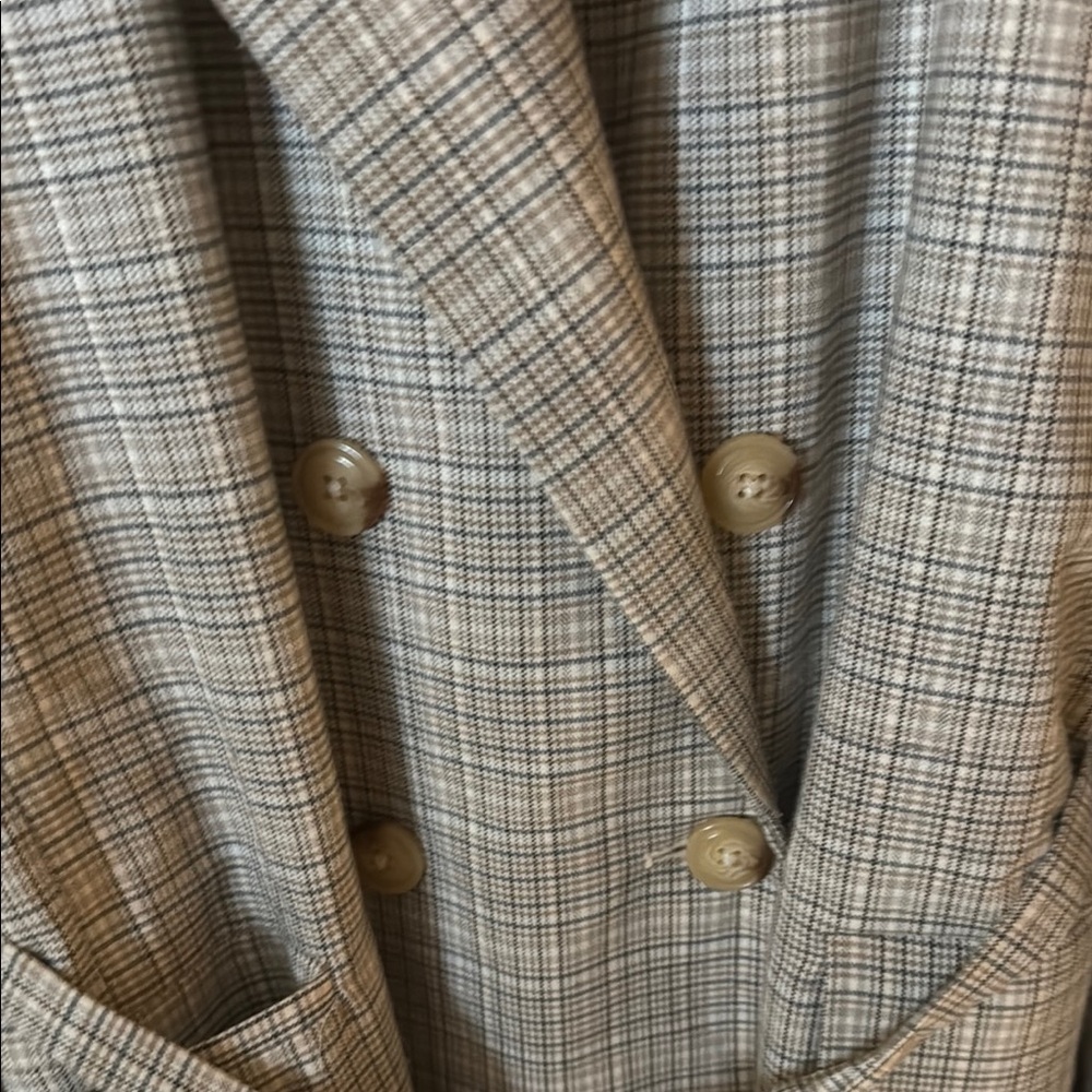 Free People Gray Blazer with Belted Waist - Picture 5 of 7